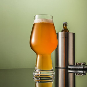 小米有品圆乐创意个性精酿啤酒杯大容量杯子家用进口水晶玻璃酒杯