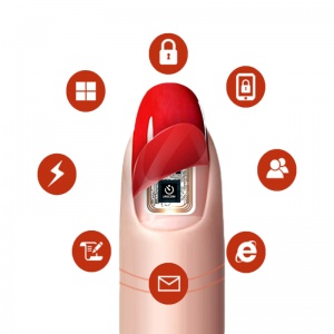 智能美甲 门禁卡 考勤卡 IC卡 NFC 智能穿戴 高科技产品设备闪光指甲片005165