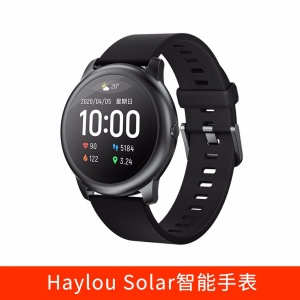 Haylou Solar智能手表 心率监测蓝牙男女款微信运动手环005543