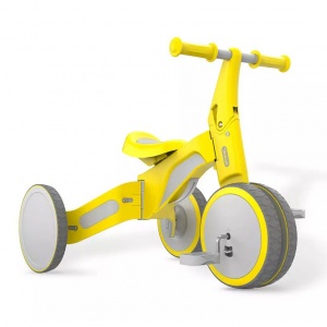 柒小佰儿童变形车 三轮车平衡车滑步童车遛娃神器平衡车脚踏车005518