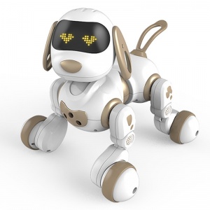 迪卡特(18011)智能宠物机器狗 AI仿生宠物 遥控动物 对话走路 机器人 电动儿童玩具5348