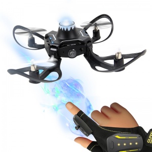 手势控制无人机 航拍 体感飞机 迷你折叠四轴 黑科技 飞行器 体感遥控飞机 新黑科技 005093