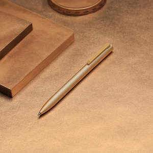 小米米家金属签字笔0.5mm旋转出笔办公商务记事笔 笔芯