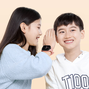 小米米兔儿童电话手表4Pro小学生防水智能定位多功能双摄视频电话全网通手表手机手环