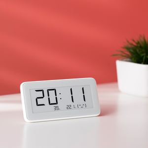 小米米家电子温湿度计Pro监测电子表蓝牙电子家用婴儿房室内高精密钟表智能家居